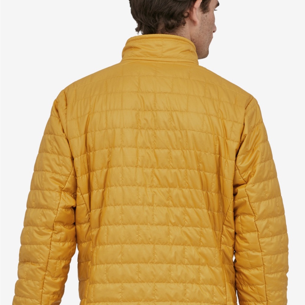 New / not used.   Warm, windproof, water-resistant—the Nano Puff® Jacket